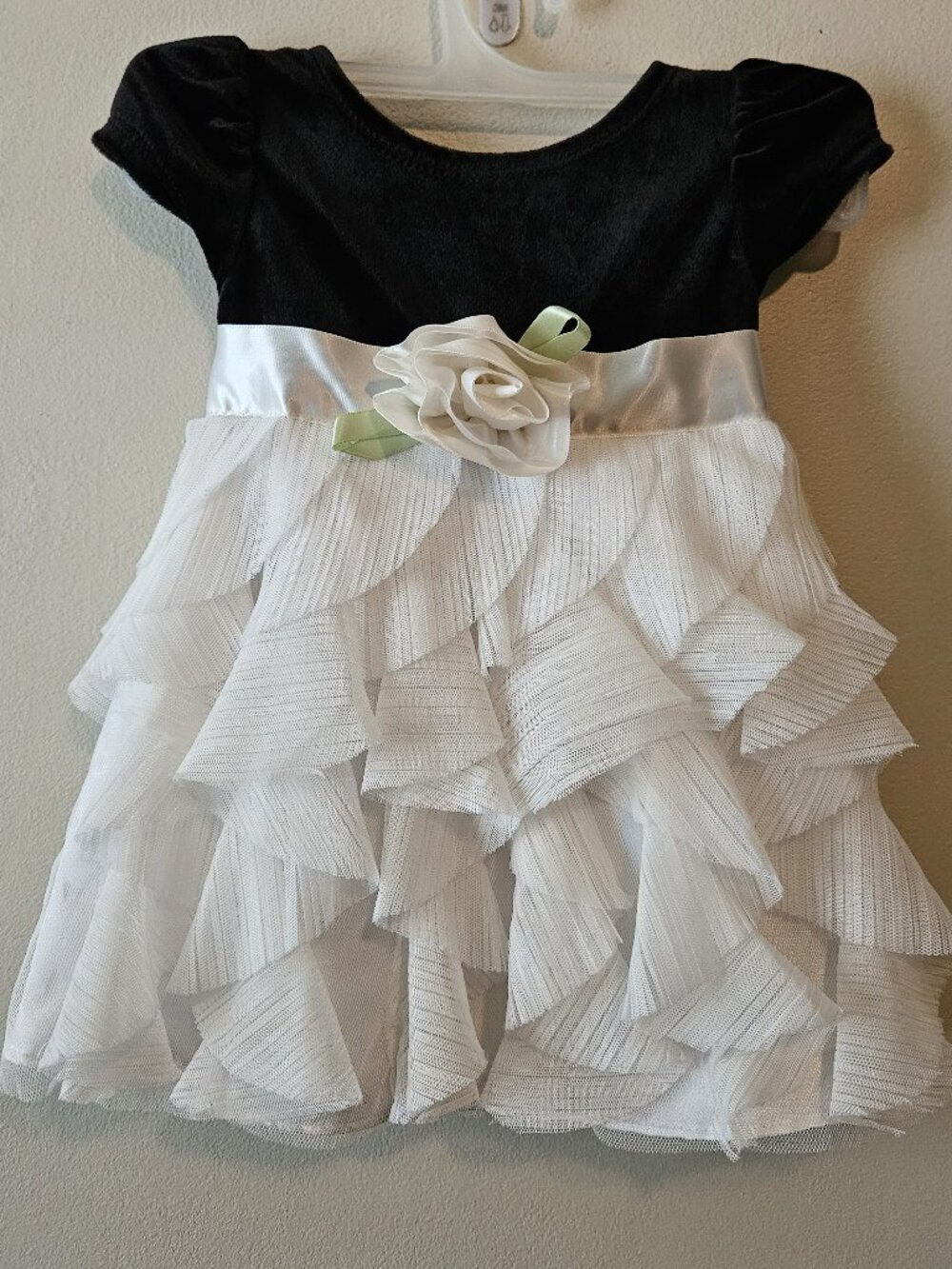 Velvet and Tulle Toddler Party Dress - Size 12m - Perfect Condition